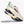 Rose cream colorway of this women's arahi 8 running shoe with blue sole on a white background