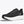 Black Hoka mach 7 running shoe with white sole on a light gray background