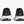 Black and white sneakers with 'Gazelle' branding on a white background