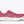 Light pink women's Hoka mach 7 running shoe with white sole on a white background