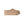 Light tan ugg slipper on a white background