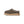Deep green ugg slipper on a white background