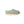 Light green slipper with tan accents