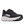 Black and white running shoe on a white background