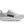 All grey running shoe on a white background