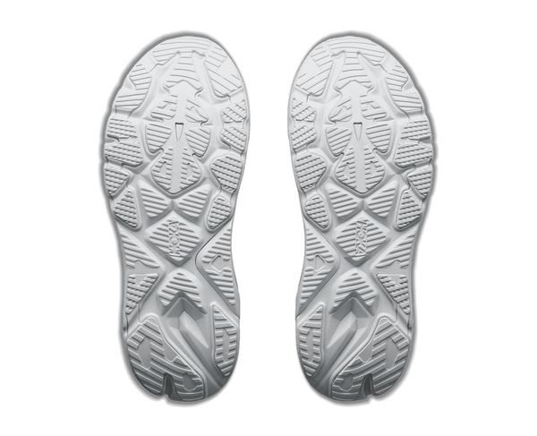 All grey running shoe on a white background
