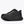 Black running shoe on a white background