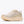 Beige running shoe on a white background