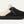 Black slip on sneaker with sherpa lining