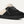 Black slip on sneaker with sherpa lining