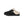 Black slip on sneaker with sherpa lining