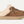 Tan slip on sneaker with sherpa lining