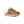 Tan slip on sneaker with sherpa lining