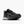 Black and gray running shoe with Brooks logo on a white background