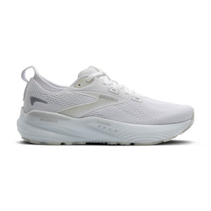 White running shoe with visible branding on a white background