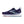 Brooks's GuideRails(TM) support system is shown with purple and white stripes on the midsole. 