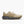Beige running shoe with 'Brooks' branding on a white background