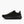 Black athletic shoe on a gray background