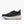 Teal running shoe on a white background