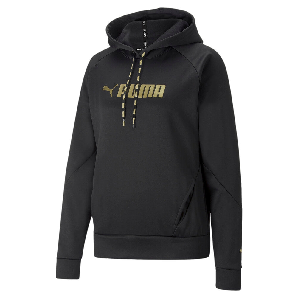 Black and rose outlet gold puma hoodie