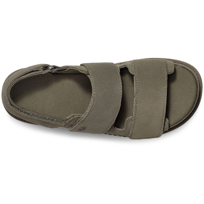 Top view of the Women's Goldenstar Sling by UGG in the color Moss Green