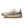 Beige and white athletic shoe on a transparent background