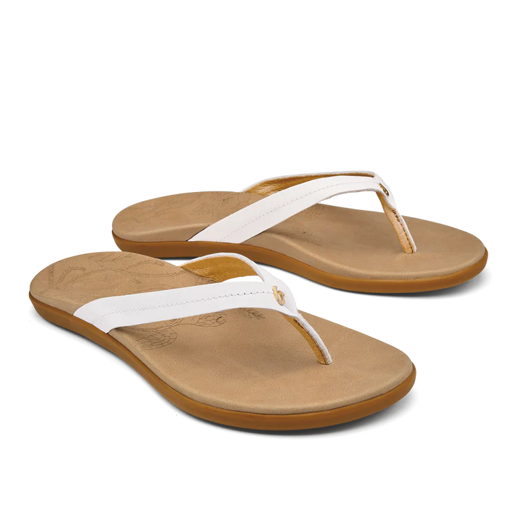front view of womens honu sandal