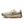 Beige and white running shoe on a transparent background