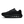 All black running shoe on a white background