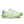 White and lime green ombre running shoe on a white background