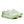 White and lime green ombre running shoe on a white background