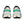 Back view of a pair of running shoes with a visible brand On logo's on each shoe on the white background.