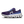 Purple and blue running shoe with 'On' branding on a white background