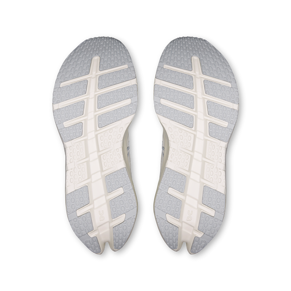 The rubber outsole is durable and grippy.