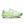 Lime green ombre running shoe on a white background