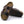 The outsole of this shoe is black and has a geometric pattern. Birkenstock is stamped into the leather upper on the medial side. 