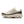 White and black sneaker with red accents on a transparent background
