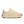 Tonal light yellow sneaker with laces to match.