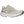 Light green running shoe with New Balance logo on a white background.