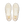 White sneakers with yellow accents on a transparent background