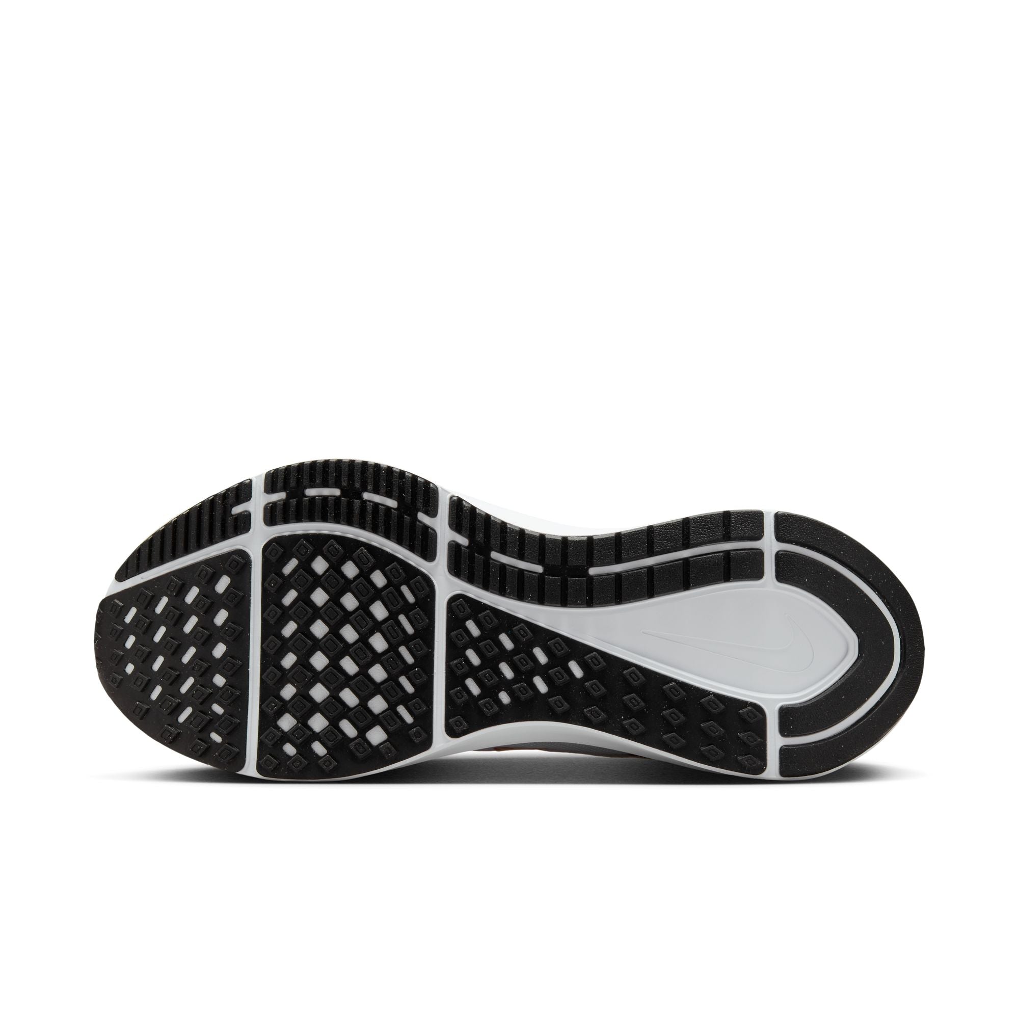 The outsole of the Structure 25 has a curved last that is not common with stability shoes