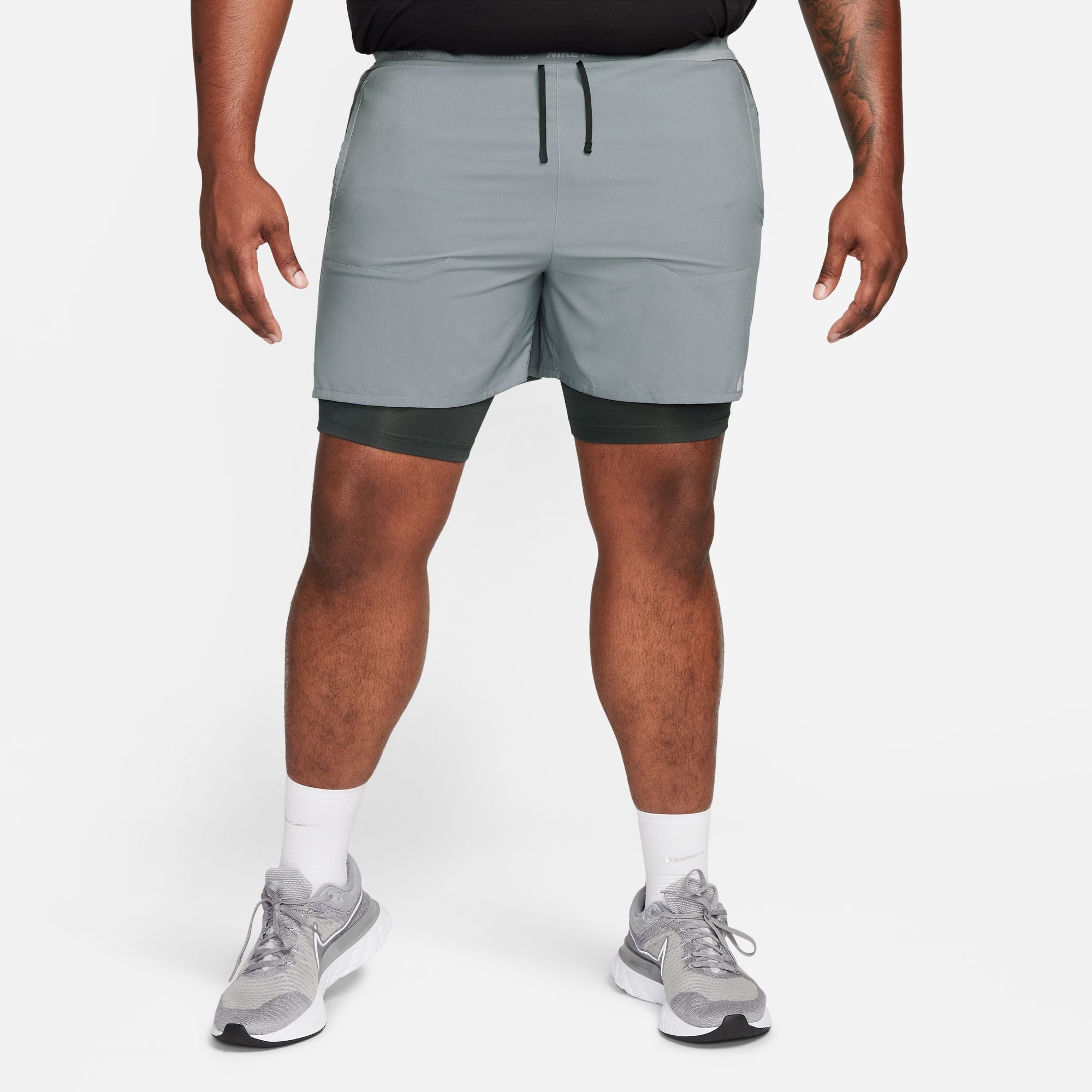 front view of mens hybrid short