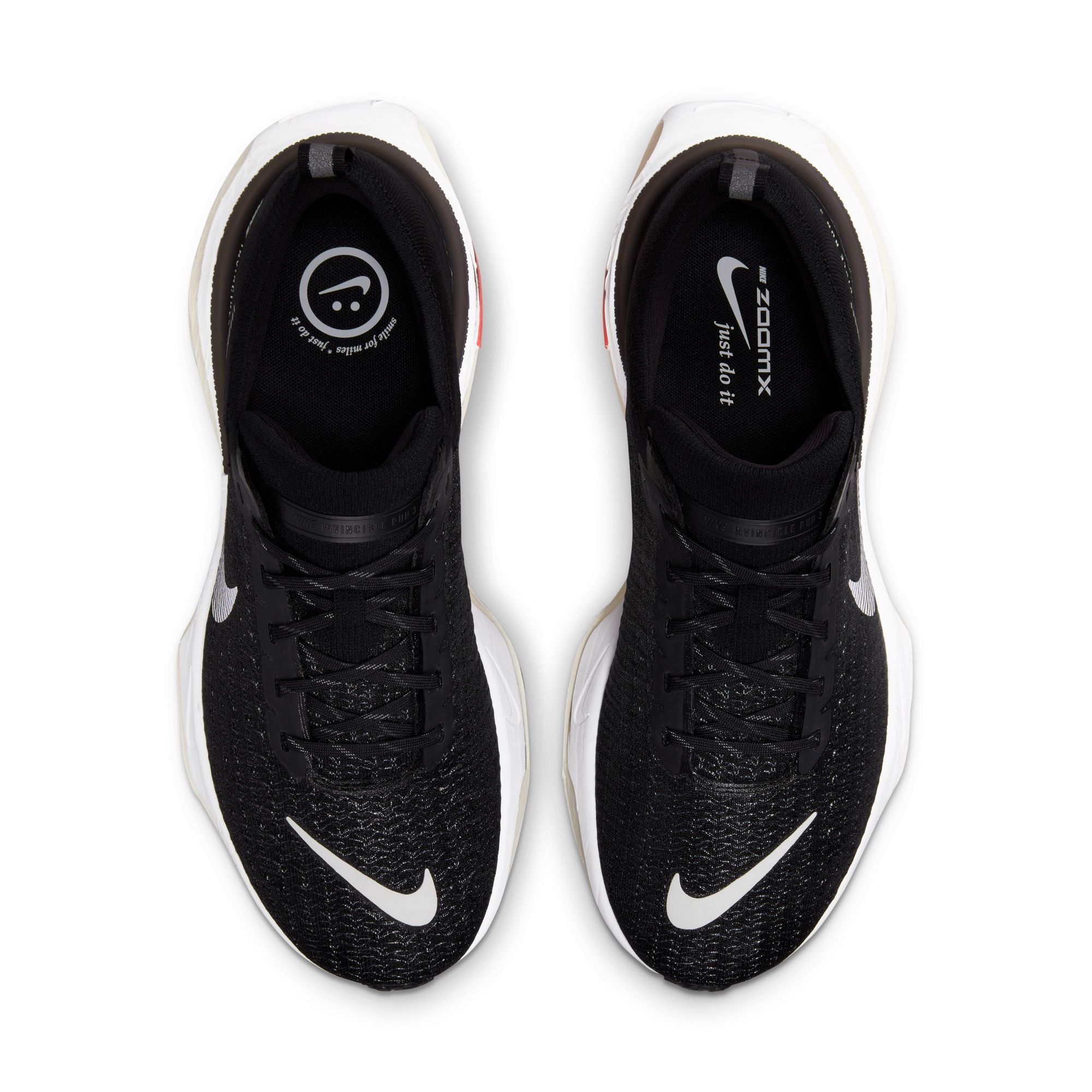 Nike has placed a swoosh right over the top of the toes making the shoe look fast