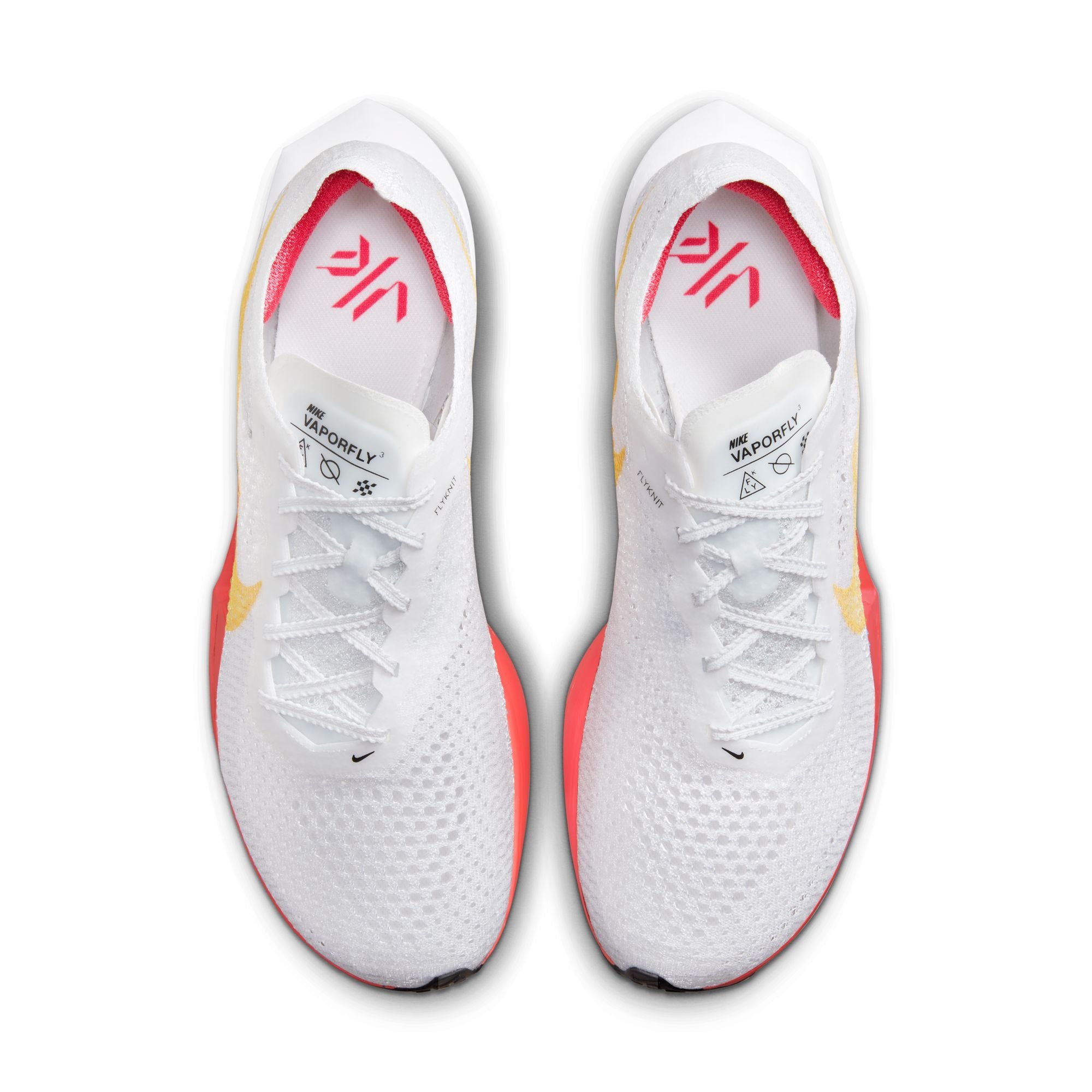 top view of womens vaporfly 3