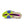 Colorful Nike outsole with purple, green, and pink accents on a white background
