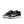 A pair of Nike tennis shoes with a rubber toe bumper that helps for durability.