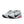White running shoes with black swoosh logo on a white background.
