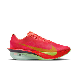 The Vaporfly 4 is a more fine tuned racing shoe thats trusted from the mile to the marathon.