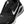 Black running shoe with white Nike logo on a white background.