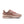 Pink running shoe with a visible Nike logo on a white background.